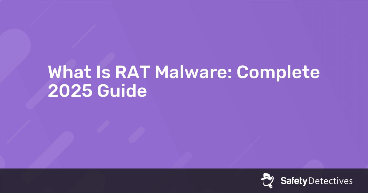 What Is Rat Malware Complete Guide