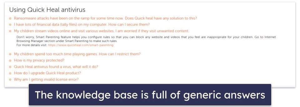 Quick Heal Customer Support — Live Chat, Phone Support, Knowledge Base &amp; More