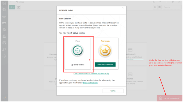 kaspersky password manager fixes that generated