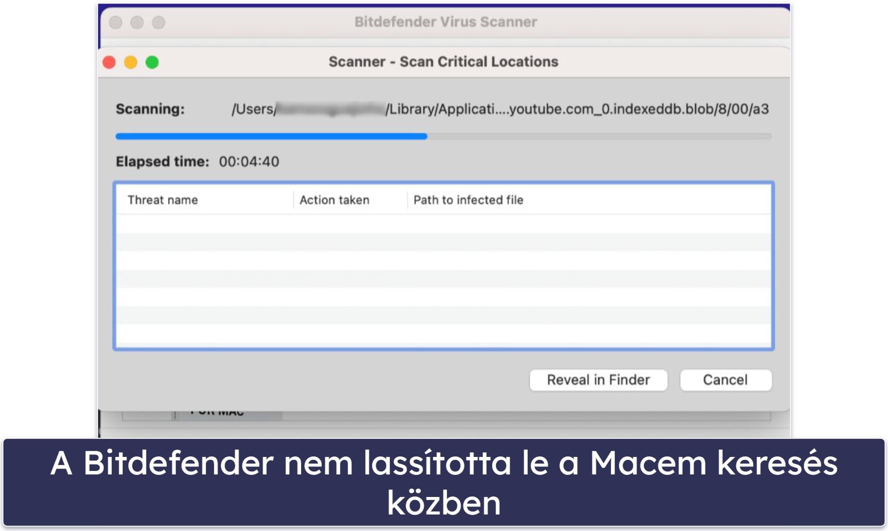 3.🥉 Bitdefender Virus Scanner for Mac — Kiváló felhőalapú malware-keresés