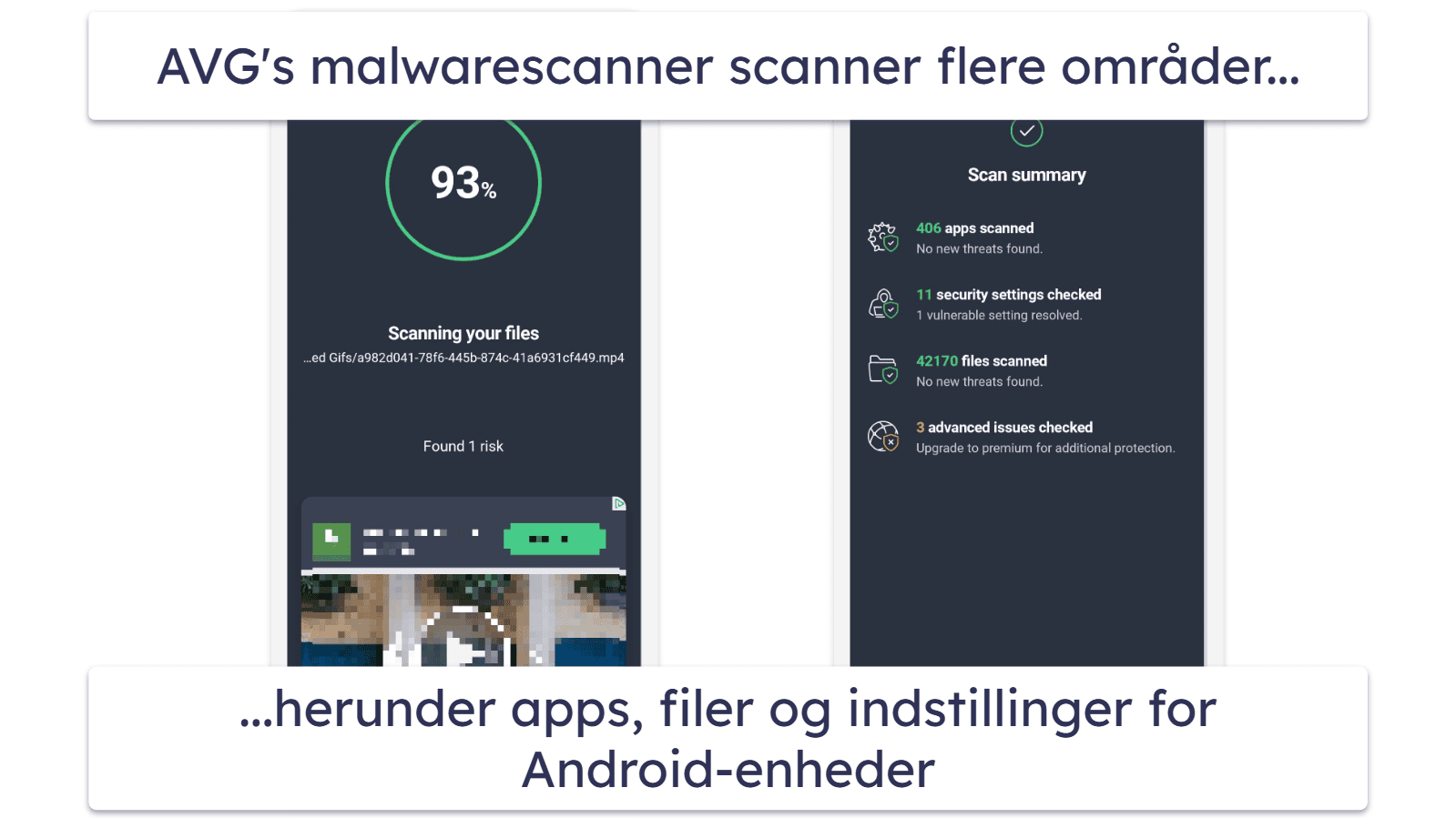 8. AVG – Simple sikkerhedsfunktioner og en intuitiv app