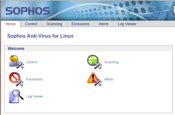 2. Sophos — ベストの影響の少ないウイルススキャナーで1人の使用者には無料