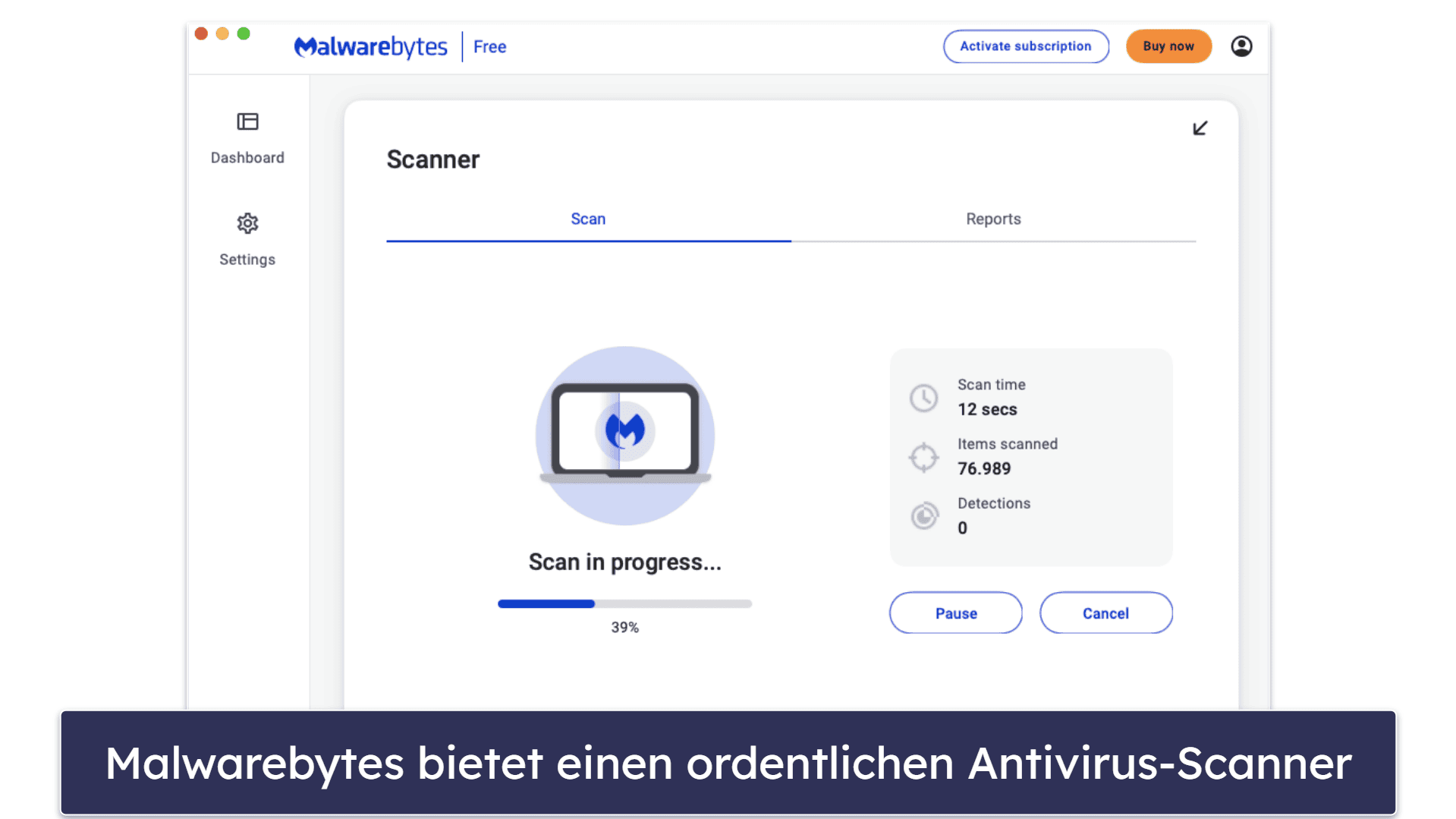 4. Malwarebytes for Mac (kostenlos) – ordentlicher Antivirus-Scanner und Malware-Entfernung