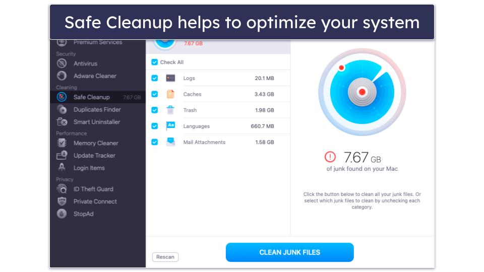 MacKeeper Security Features — Protect Your Mac With a Malware Scanner, Adware Cleaner, VPN &amp; More