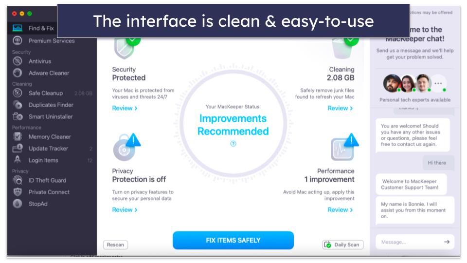 MacKeeper Ease of Use &amp; Setup — 2-Minute Setup Time (But Activation Can Be Annoying)