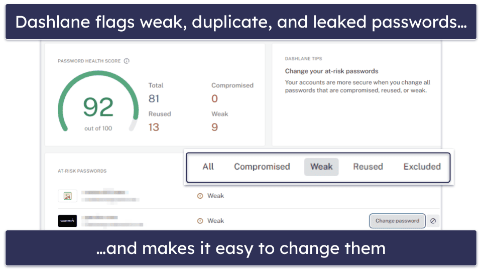 Dashlane Security Features — Top-Notch Security, Plus a Bundled VPN