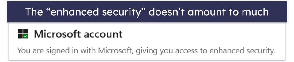 Windows Defender Security Features — Decent Security Features (Not as Feature-Rich as Other Antiviruses)