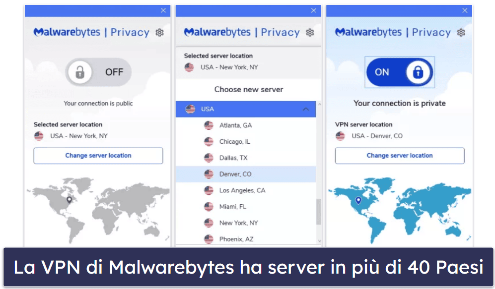 6. Malwarebytes — Antivirus minimalista con VPN veloce