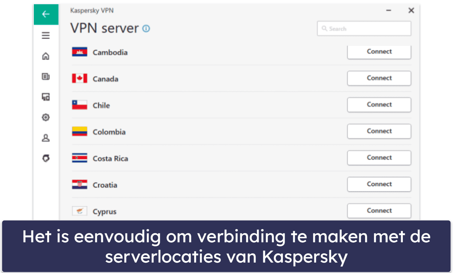 8. Kaspersky — antivirus met goed ouderlijk toezicht en een goede VPN voor het streamen van content