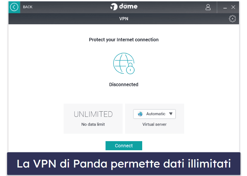 9. Panda Dome — Opzioni tariffarie flessibili e VPN facile da usare