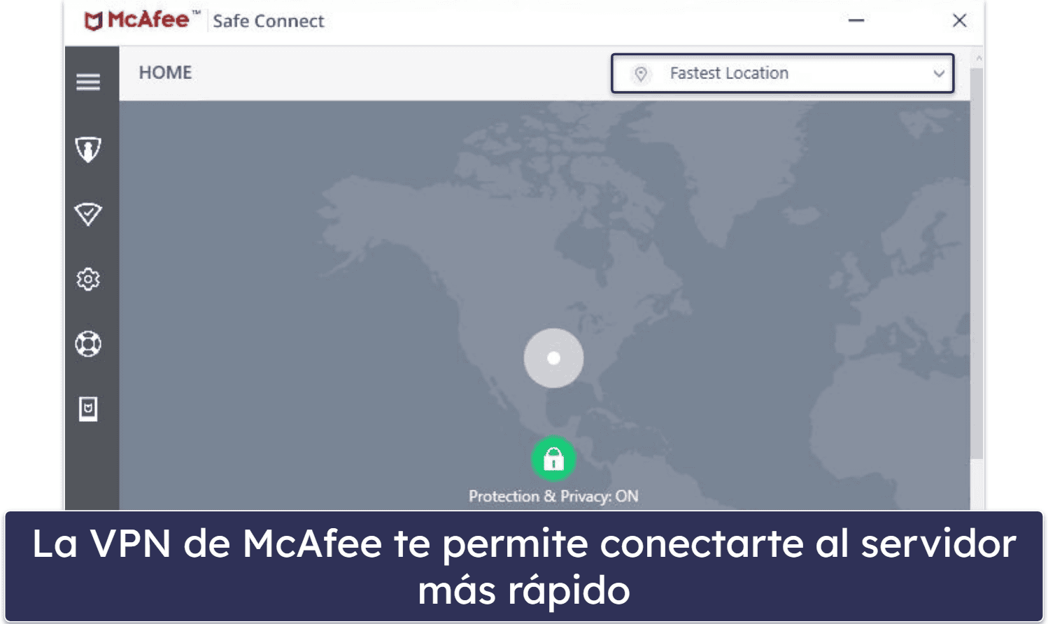🥉3. McAfee: Ofrece una protección web excelente y una VPN estupenda para principiantes
