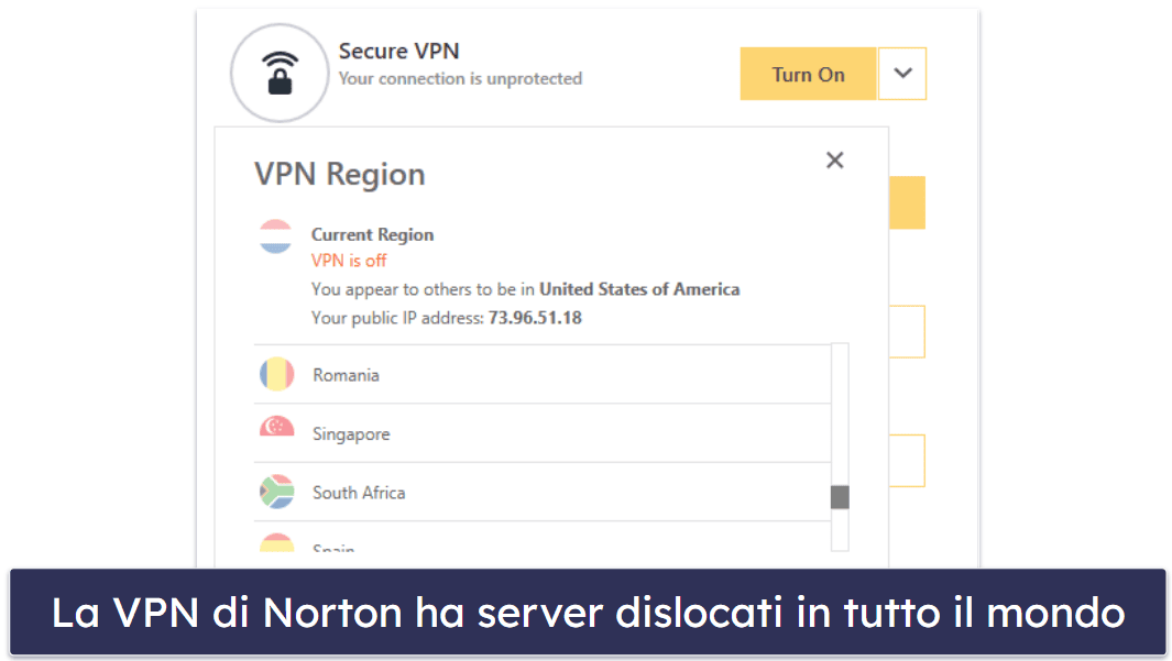🥈2. Norton — La miglior protezione antivirus con VPN ricca di funzioni