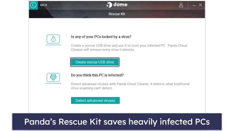 8. Panda Dome Complete — Efficient Scanning + Rescue Kit