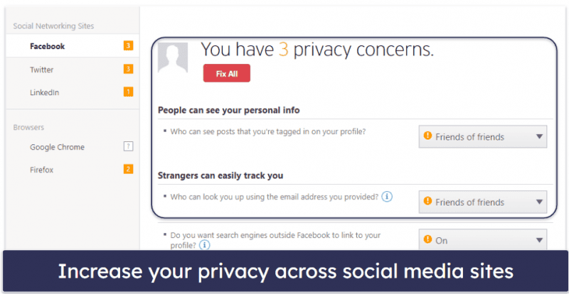 9. Trend Micro — Excellent Privacy Scanner for Social Media Accounts