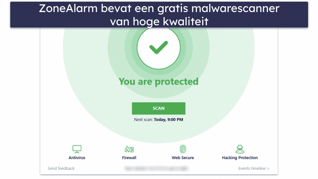 9. ZoneAlarm — Effectieve malwarescanner met gratis firewall