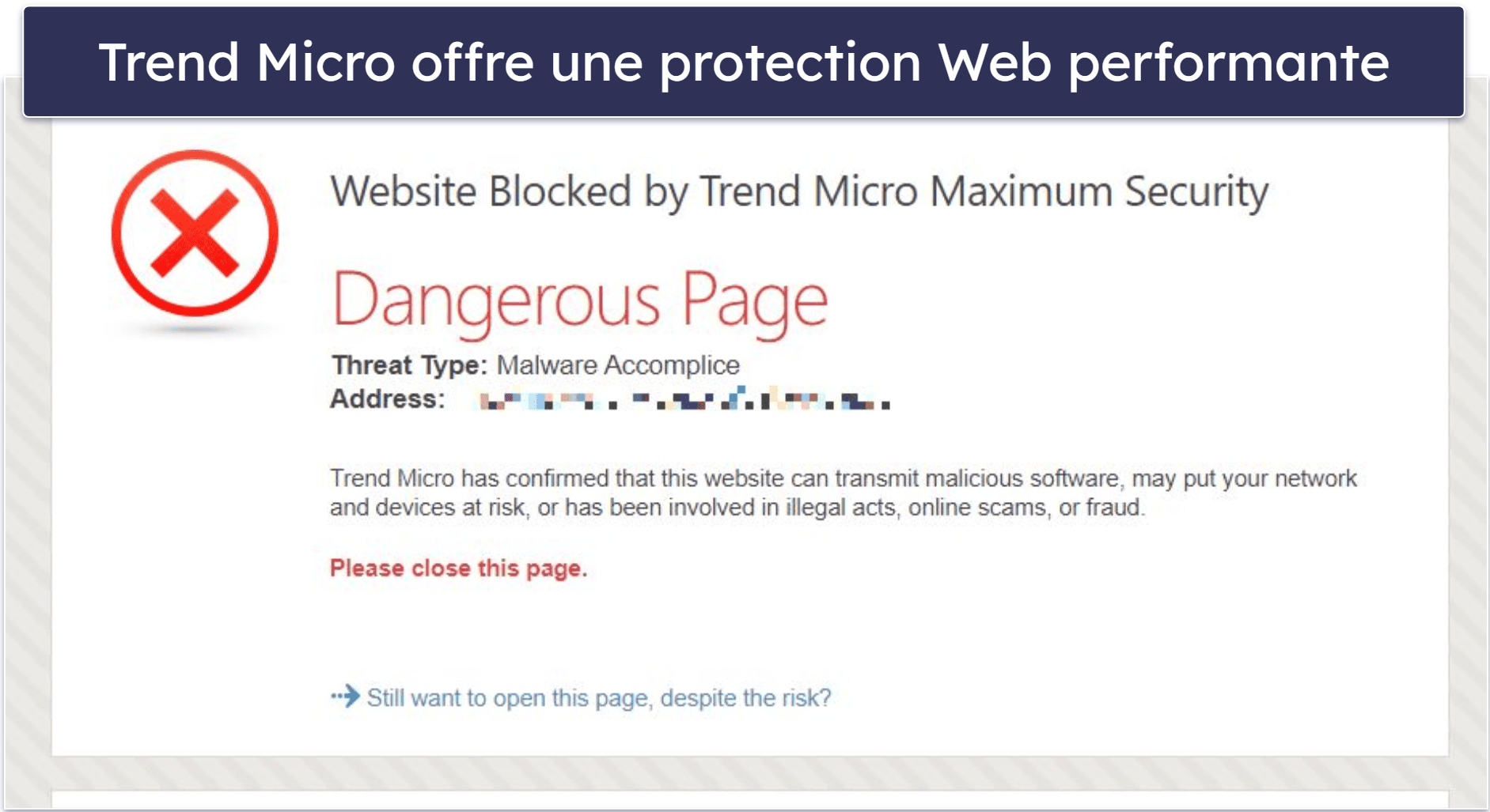 9. Trend Micro : bonne protection contre l’hameçonnage