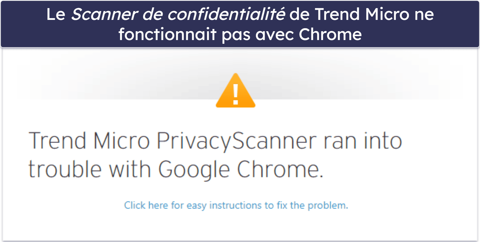 9. Trend Micro : bonne protection contre l’hameçonnage