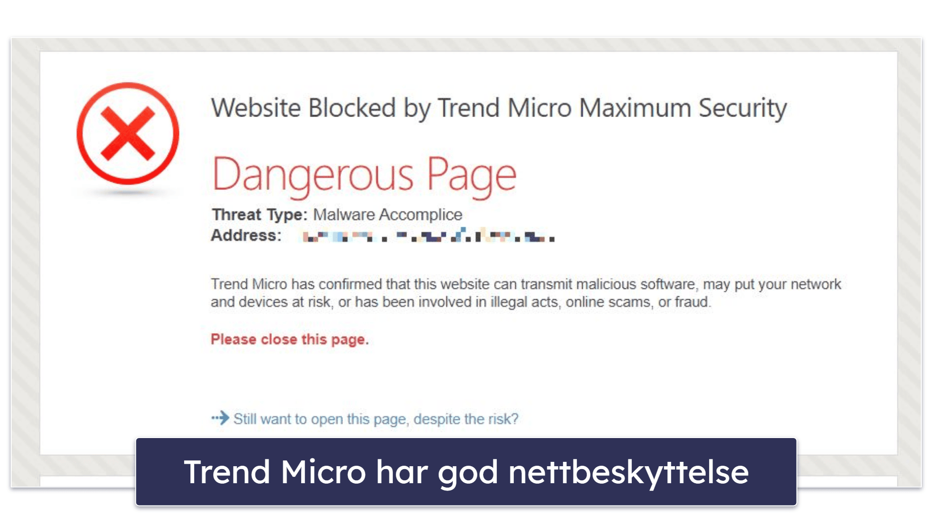 9. Trend Micro – bra phishing-beskyttelse