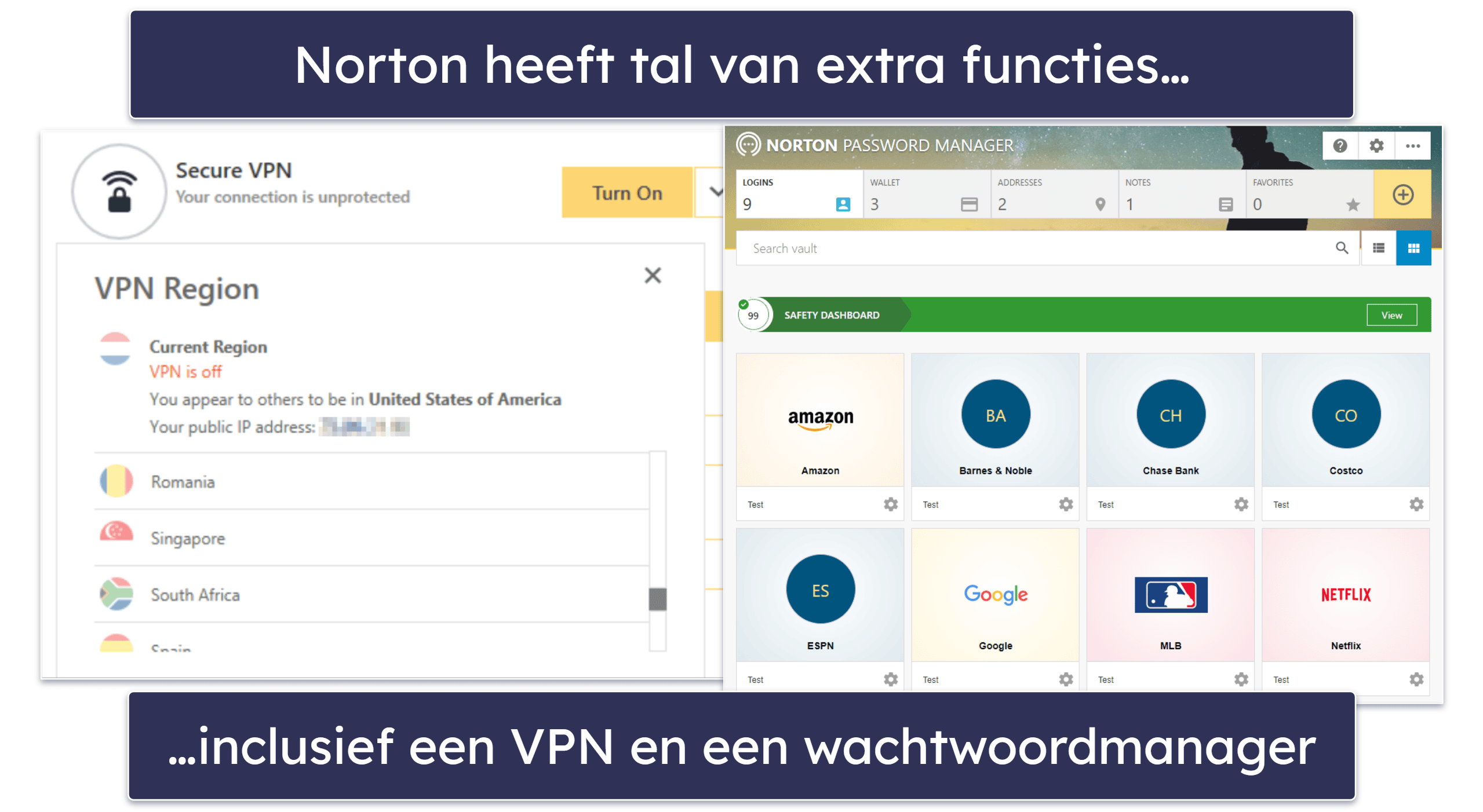 🥇1. Norton 360 — Het beste antivirusalternatief voor Windows Defender van Microsoft in 2025