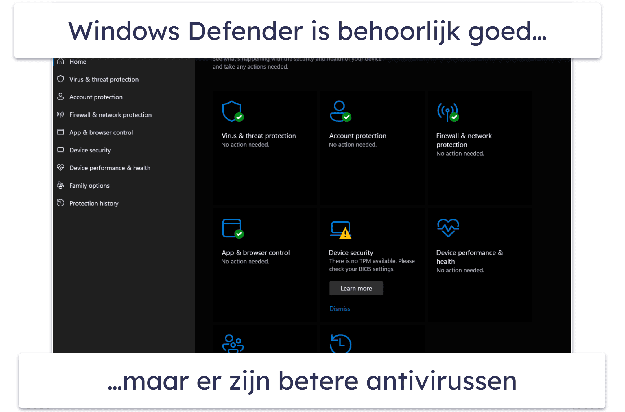 Is Windows Defender voldoende?