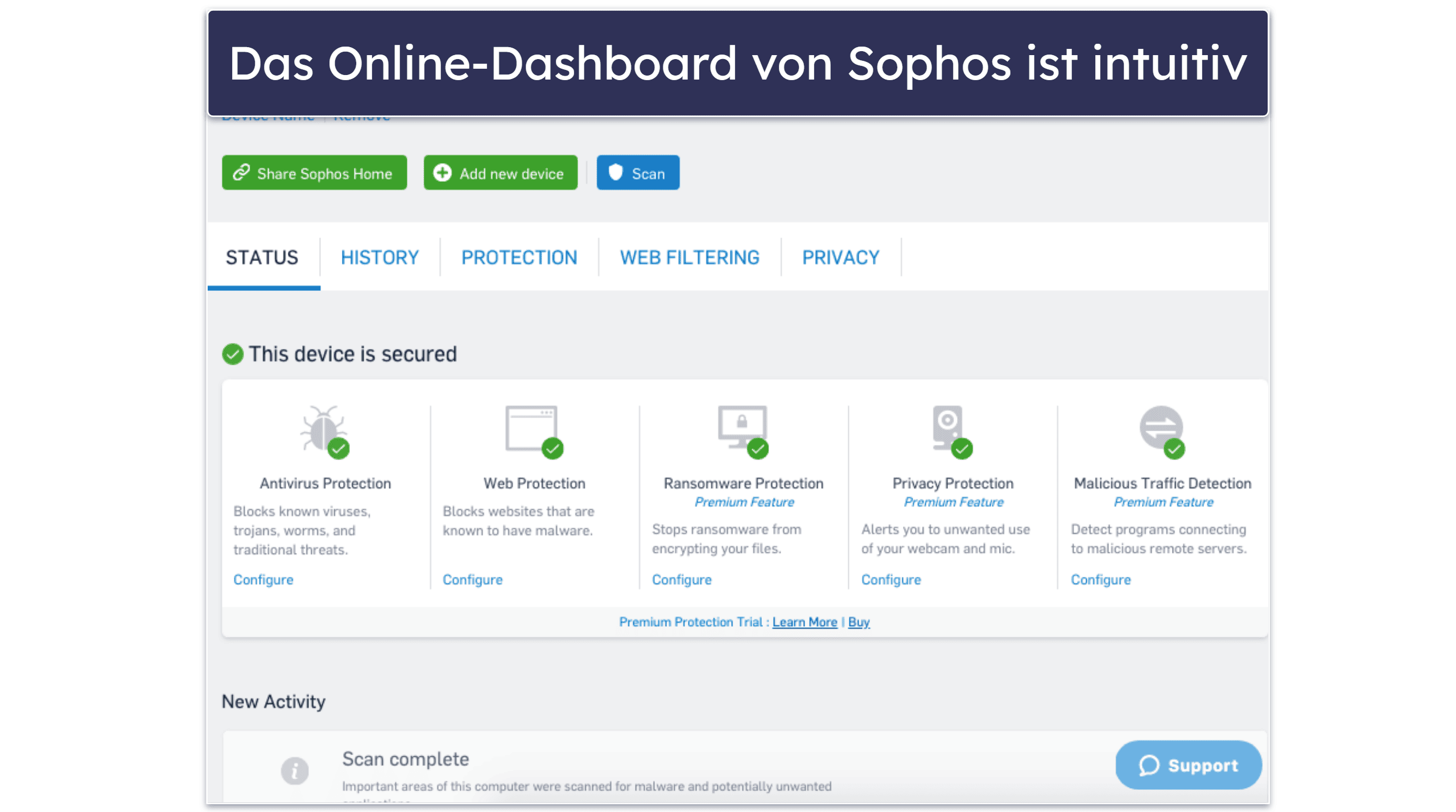 Bonus: Spare heute 25 % bei Sophos!