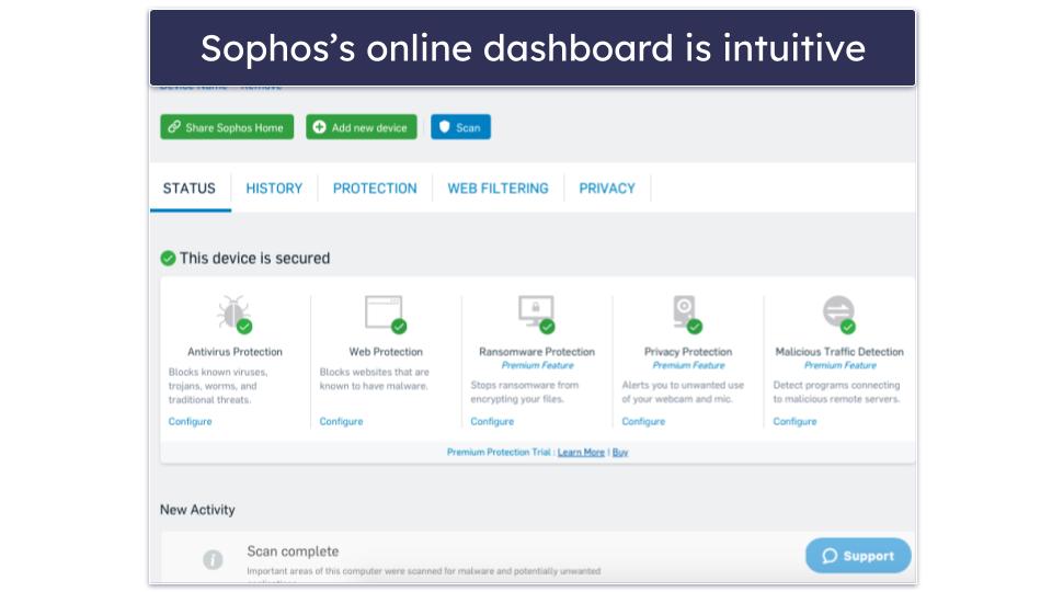 Bonus. Save 25% on Sophos today!