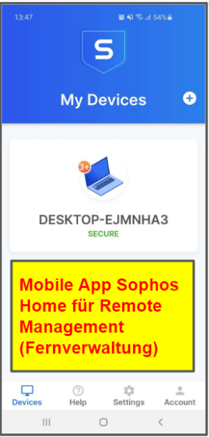 sophos home deutsch