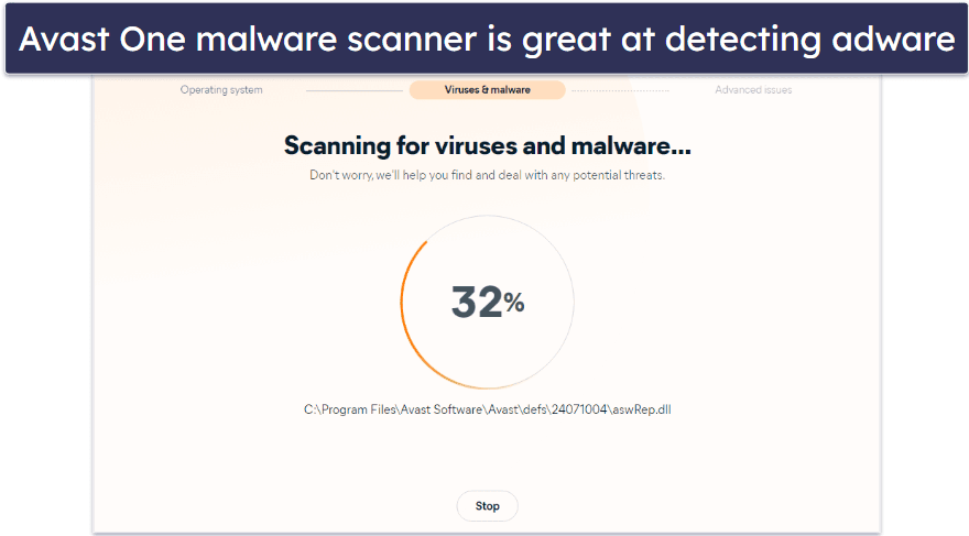 9. Avast One — Comprehensive Adware Removal With Lots of Extras