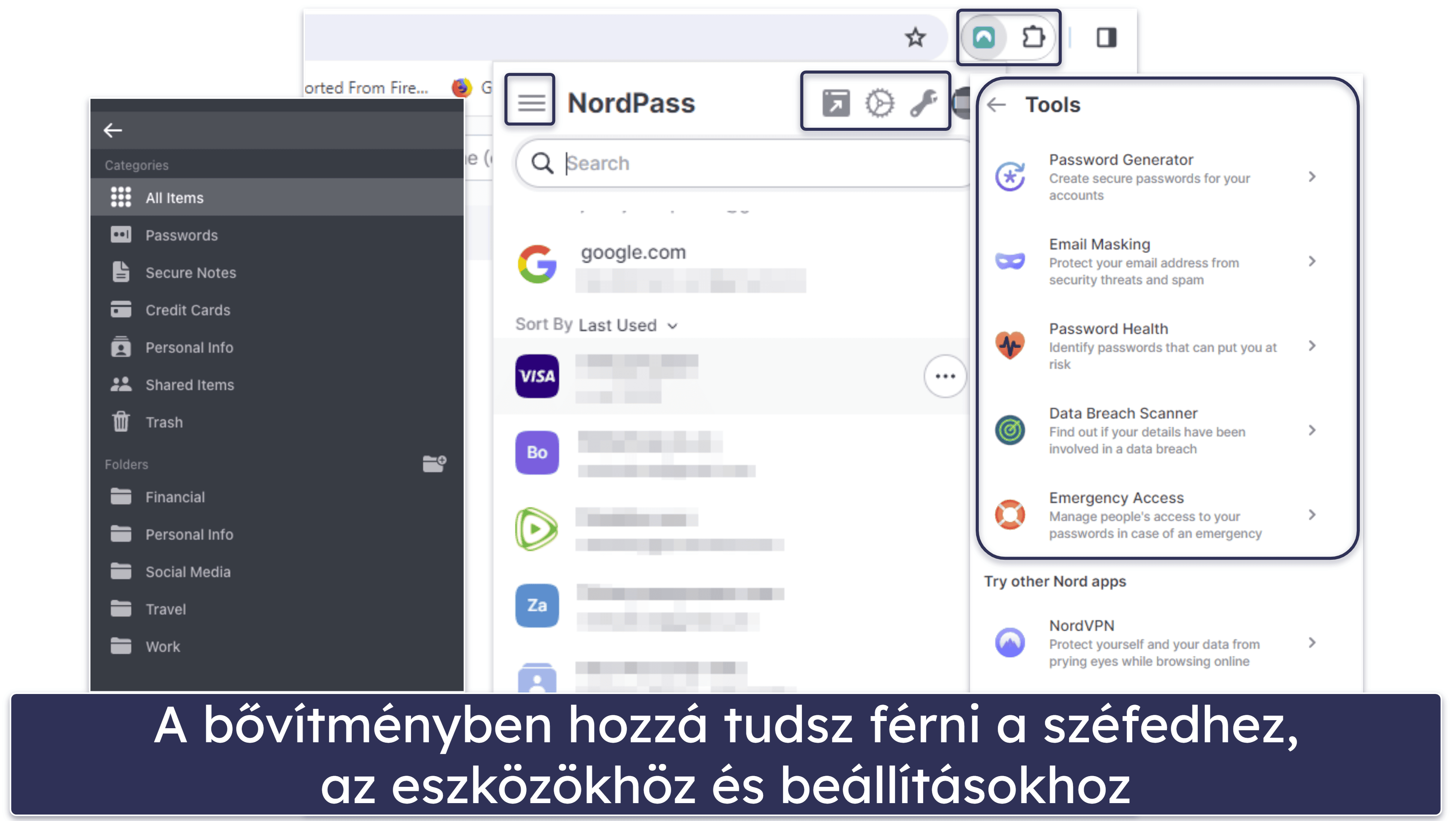 4. NordPass — Rendkívül intuitív felület + szinkronizálás több készülékkel