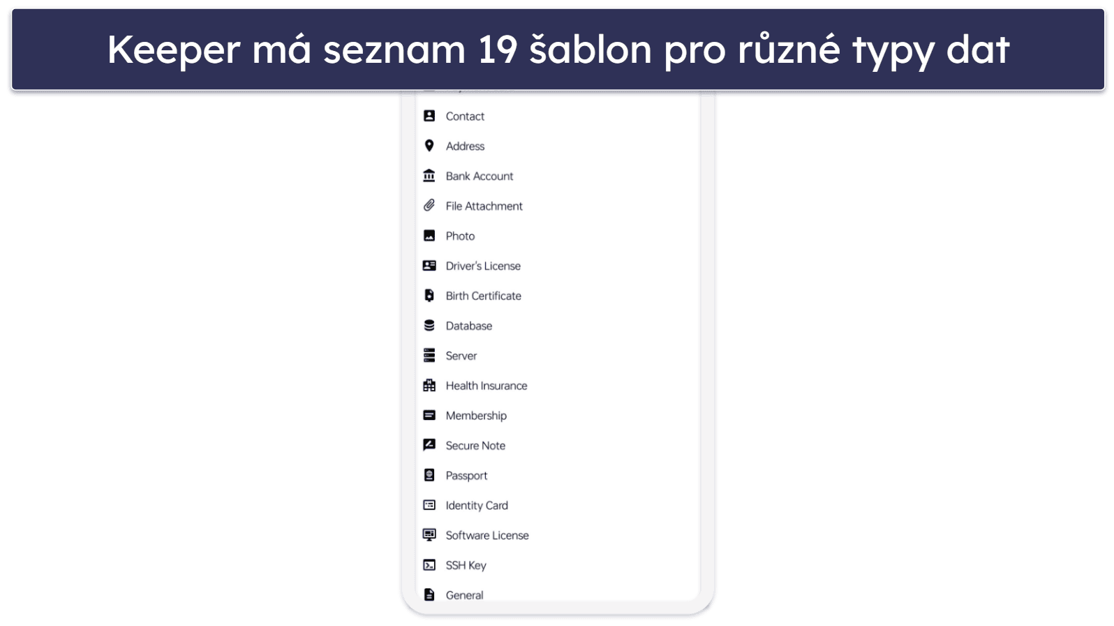 6. Keeper — Pokročilé zabezpečení a intuitivní ovládání