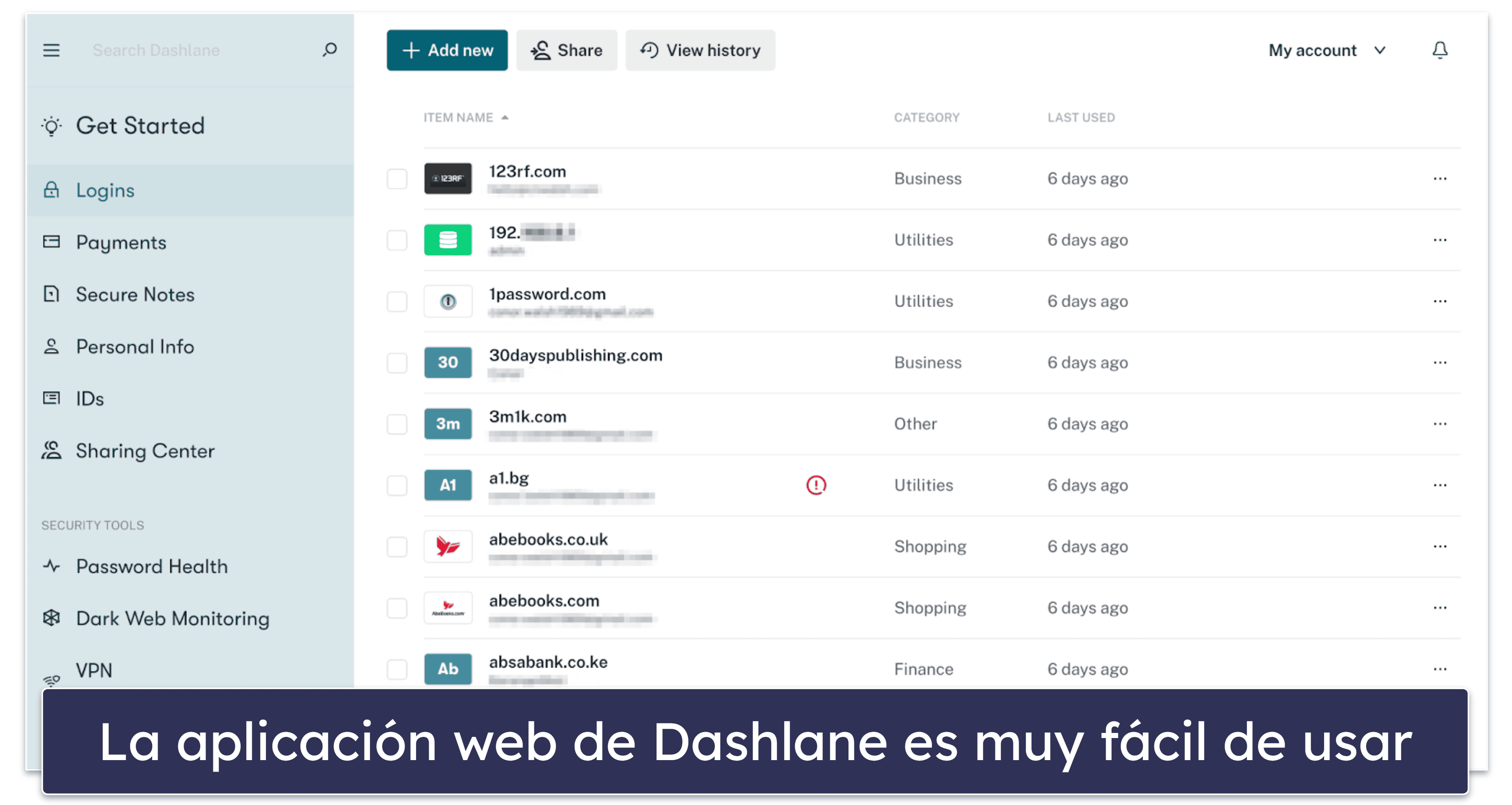 🥇1.Dashlane — en general, el mejor gestor de contraseñas gratis en2024