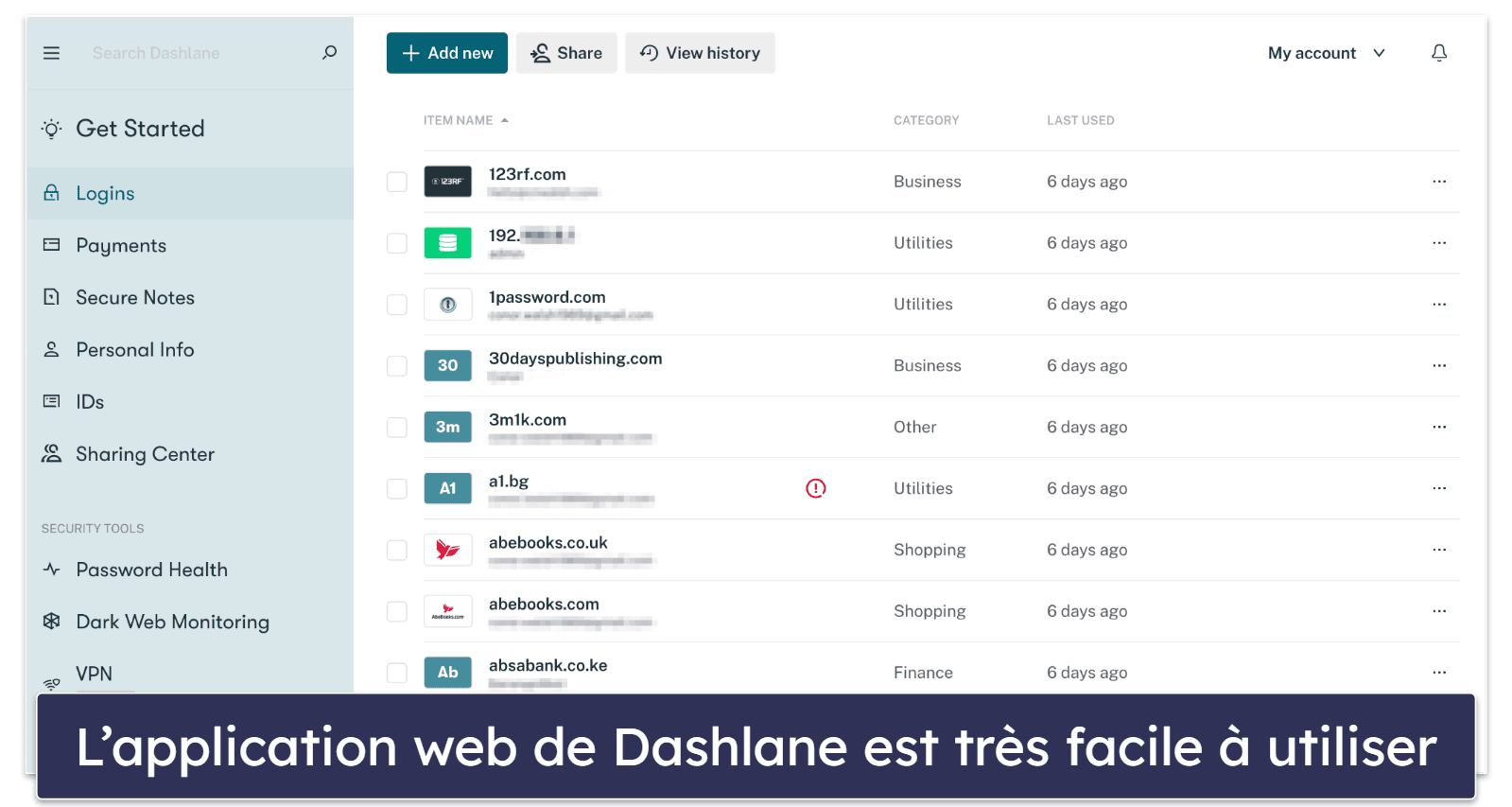 🥇1.  Dashlane — Meilleur gestionnaire de mots de passe de 2024