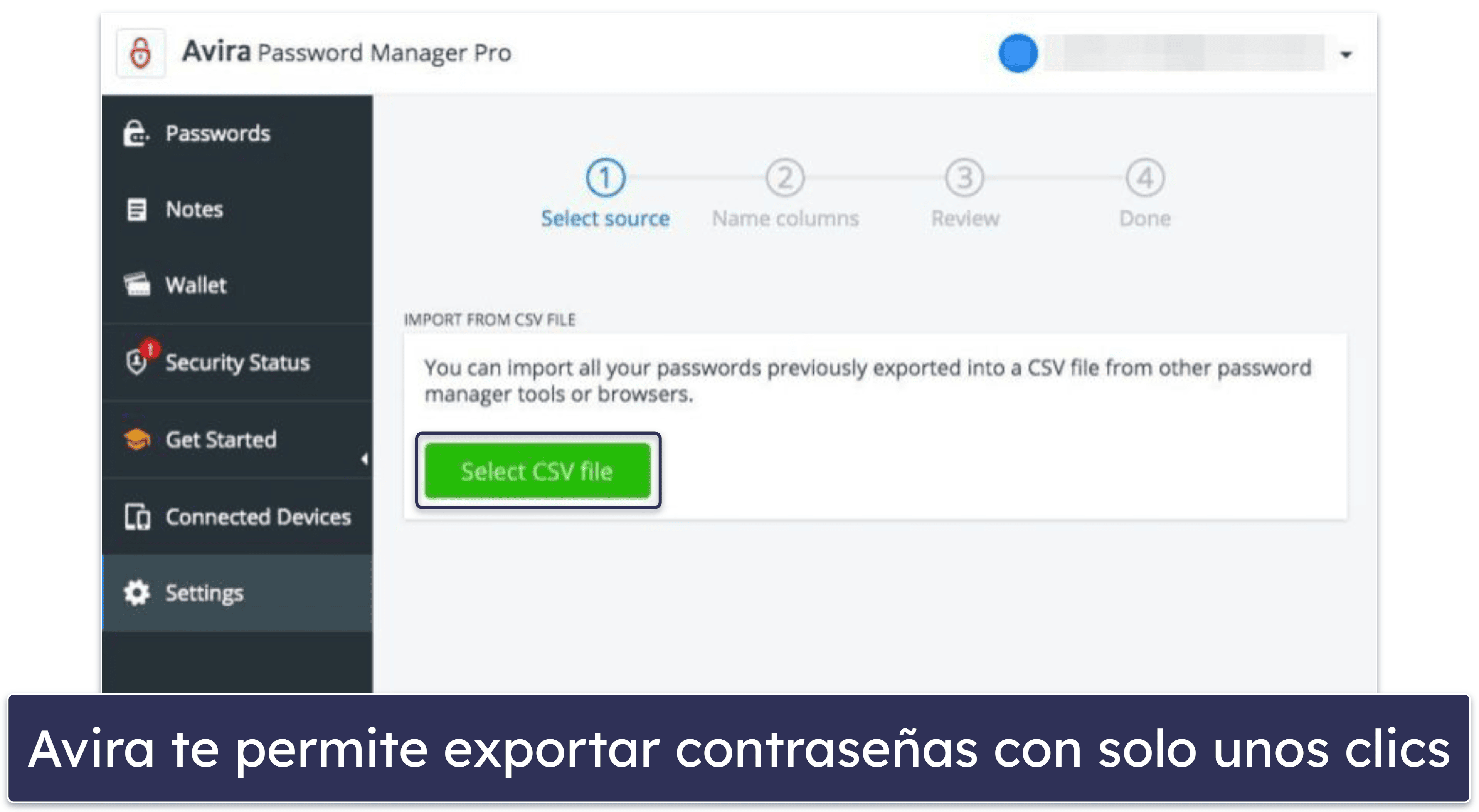 9.Avira Password Manager Free — almacenamiento ilimitado de contraseñas en infinitos dispositivos