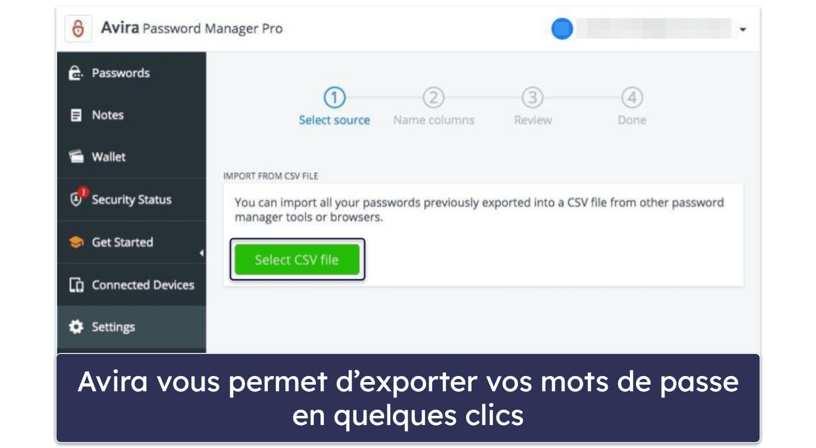 9. Avira Password Manager Free – Stockage illimité des mots de passe sur un nombre illimité d’appareils