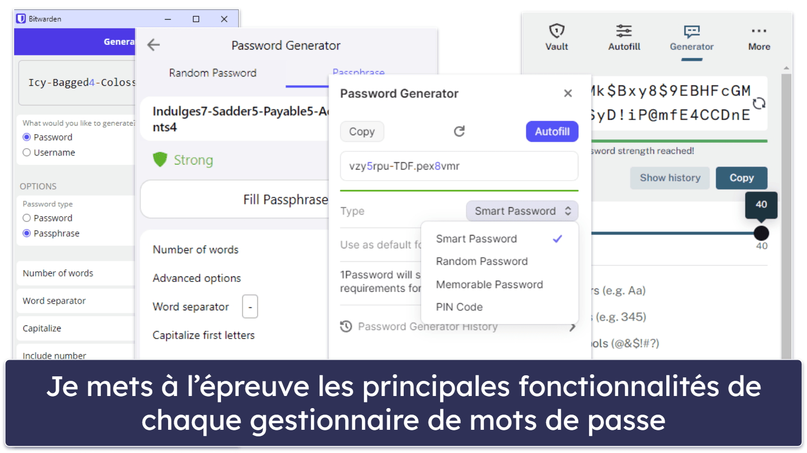 Méthodologie de test : Critères de comparaison et de classement