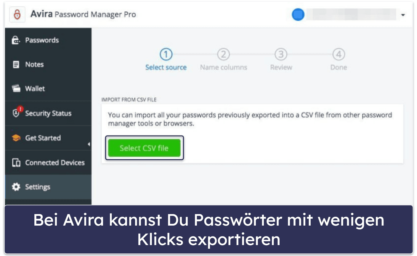 9. Avira Password Manager Free – unbegrenzt viel Passwort-Speicher auf unbegrenzt vielen Geräten