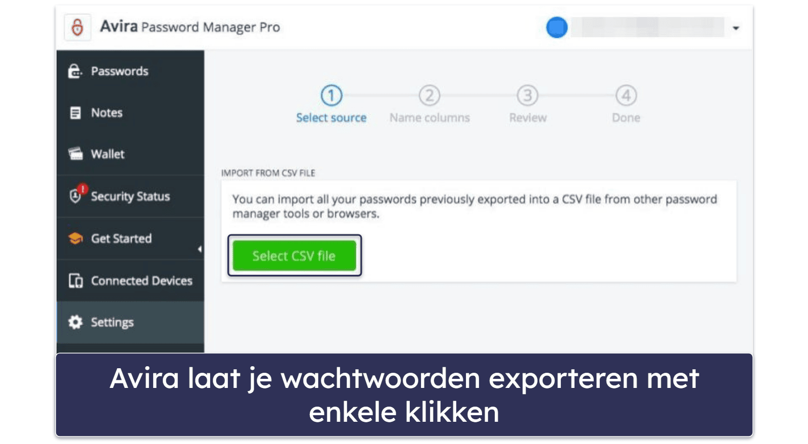 9. Avira Password Manager Free – Onbeperkt wachtwoorden opslaan op een onbeperkte aantal apparaten