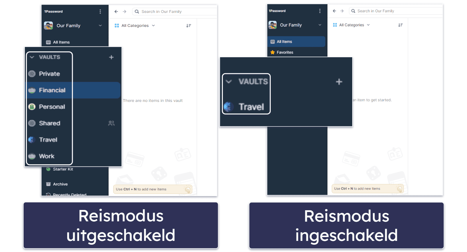 🥈2. 1Password – Vele extra functies en geweldig voor gezinnen (maar niet gratis)