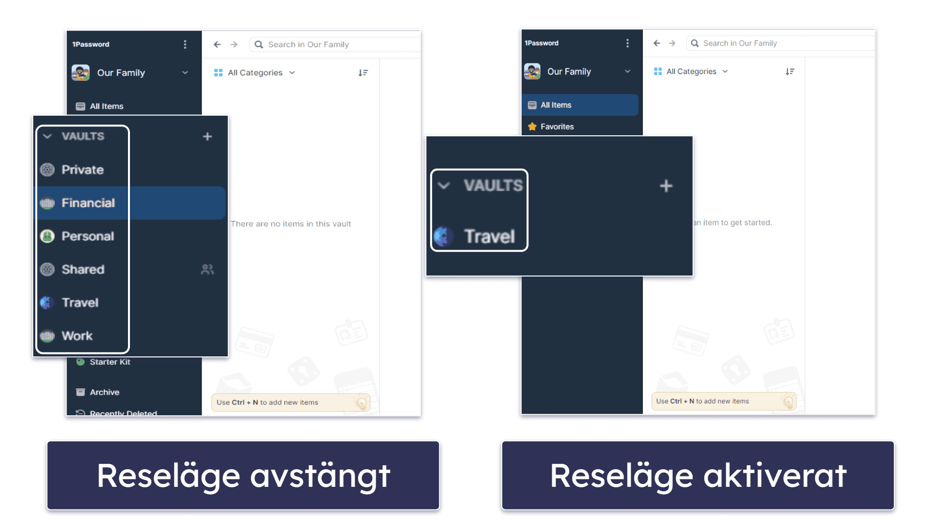 🥈2.1Password — Funktionsrikt och bra för familjer (men det är inte gratis)