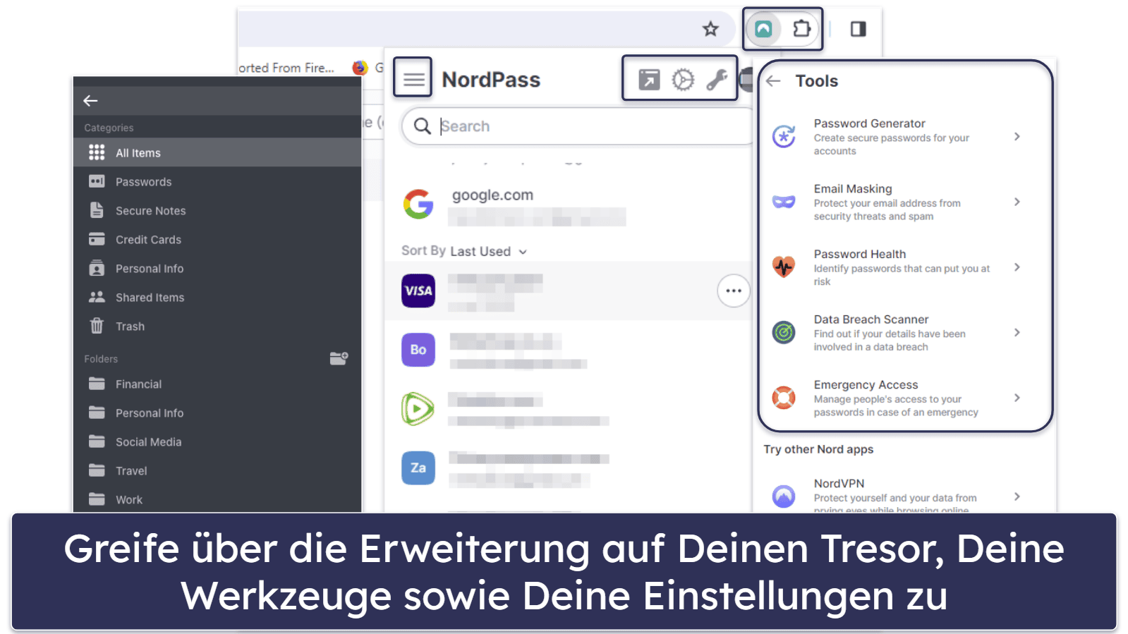 4. NordPass – sehr intuitive Oberfläche + Multi-Geräte-Synchronisation