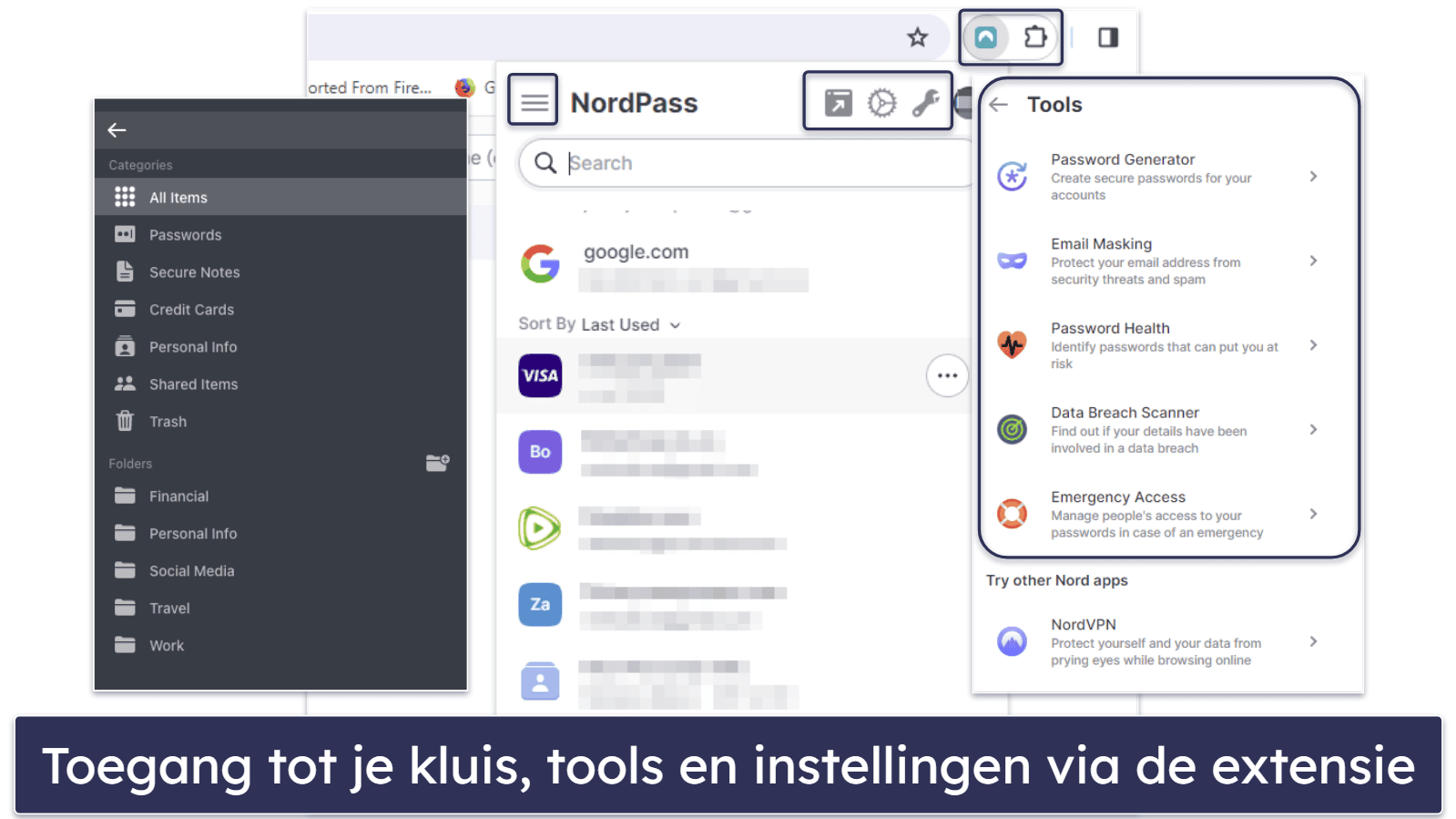 4. NordPass – Zeer intuïtieve interface en synchronisatie tussen meerdere apparaten