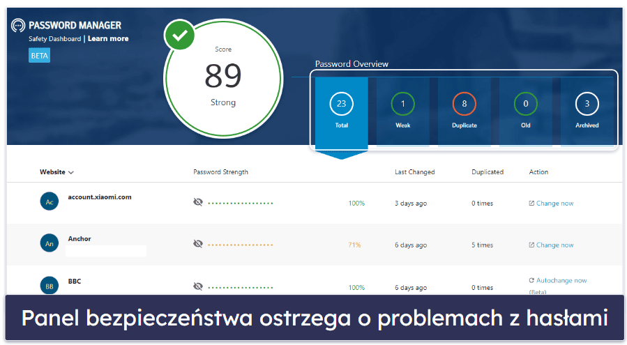 7. Norton Password Manager — Dobry menedżer haseł z doskonałymi planami antywirusowymi