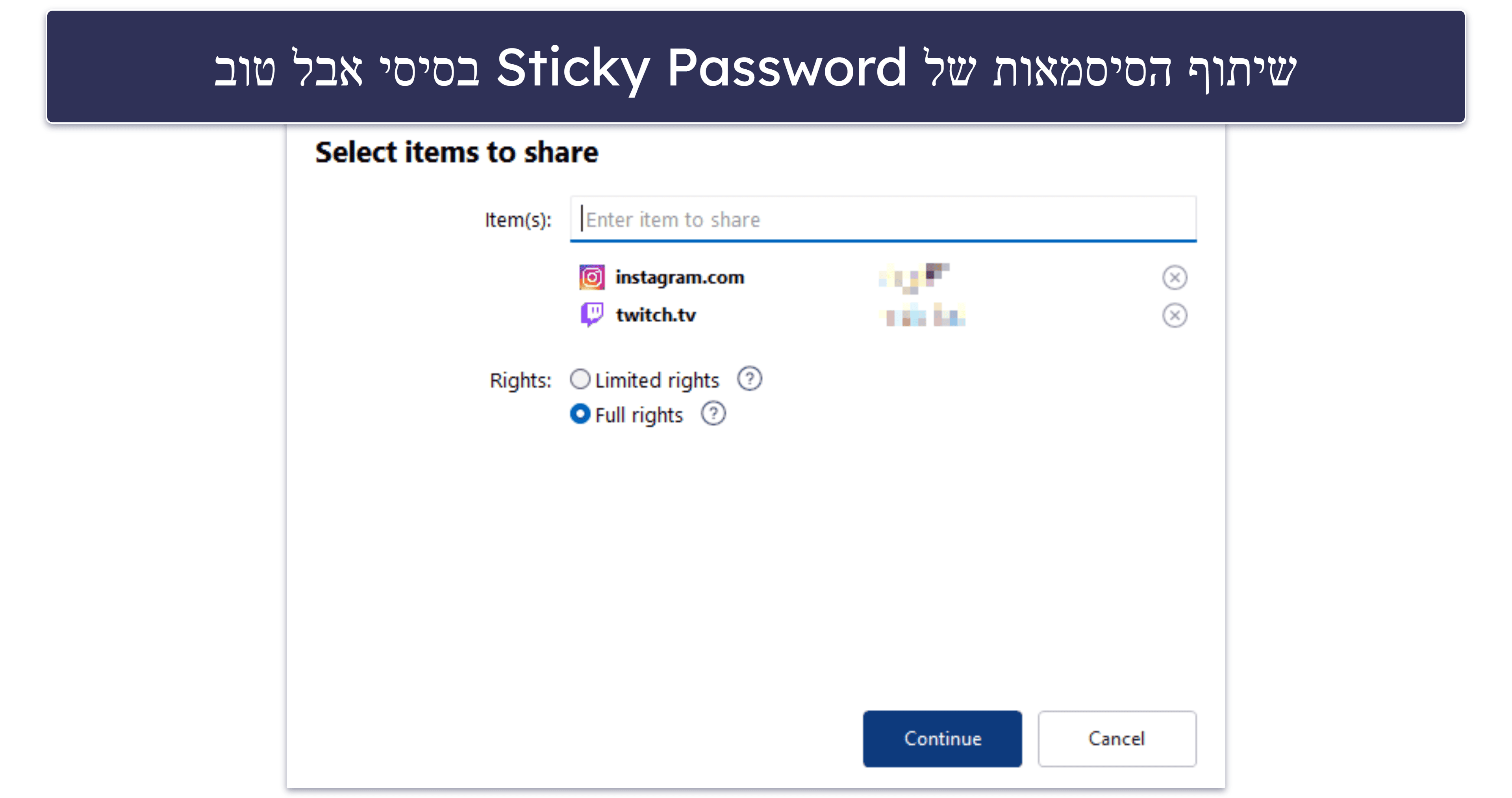 10. Sticky  Password — תאימות גבוהה לדפדפנים + גרסת USB לניידים