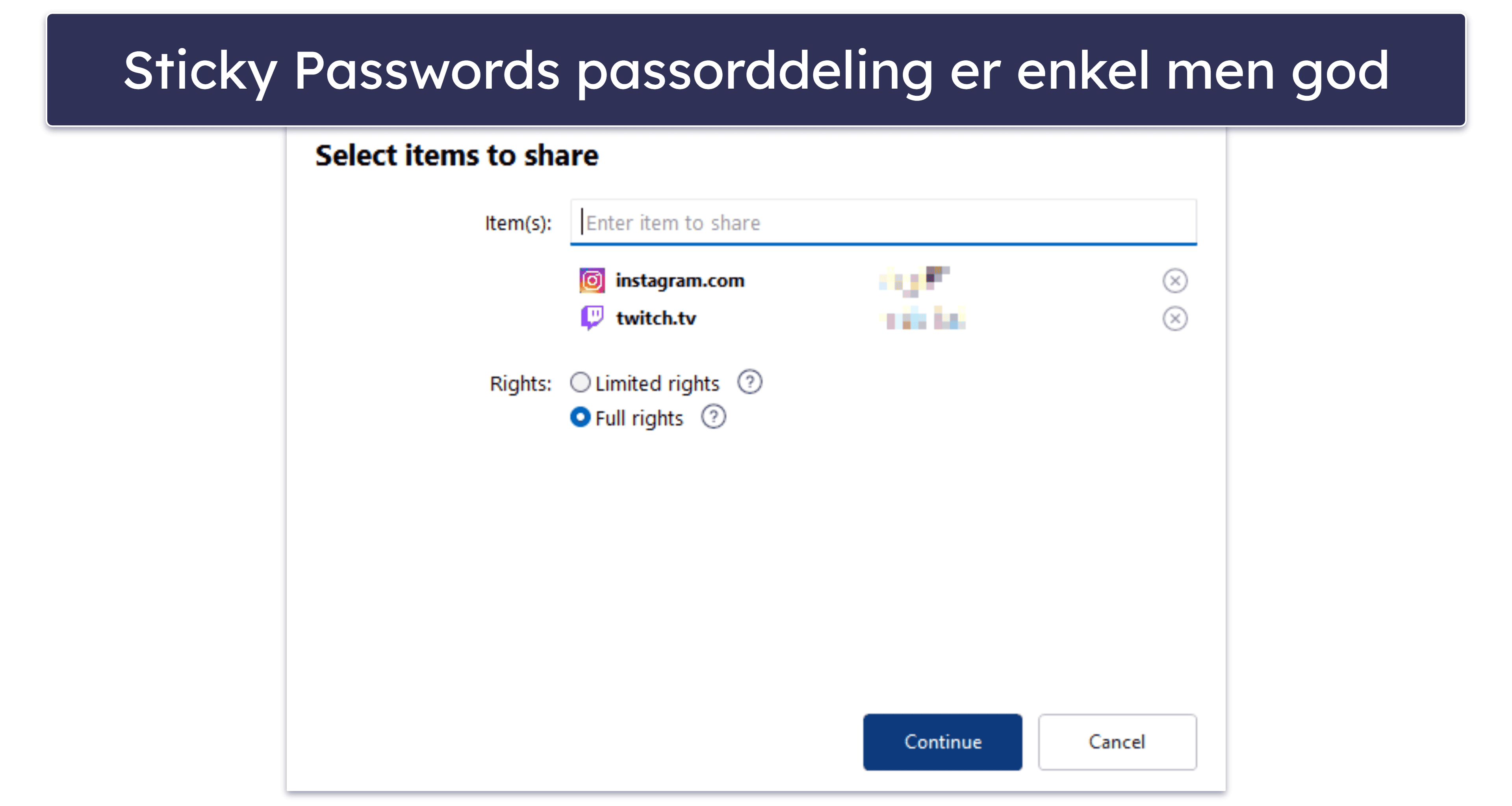 10. Sticky Password — høy nettleserkompatibilitet + portabel USB-versjon