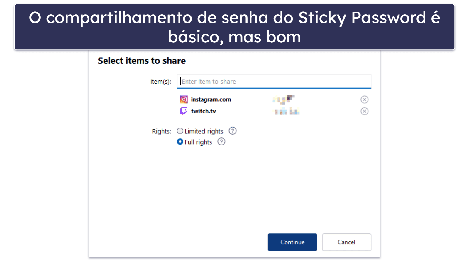 10. Sticky Password: alta compatibilidade de navegador + versão USB portátil