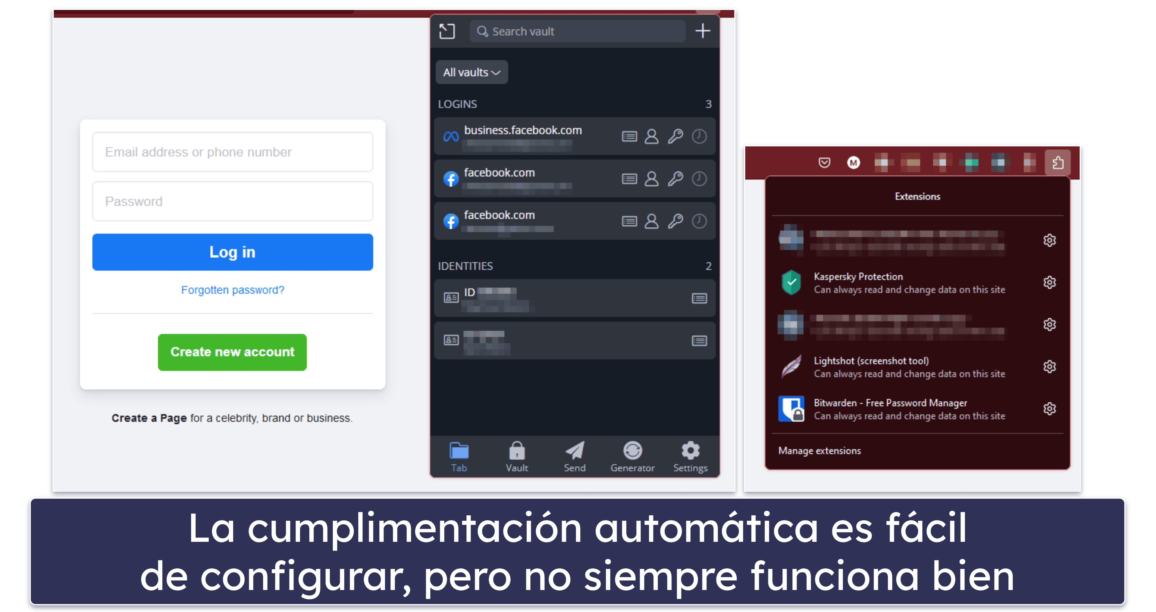 5.Bitwarden — opción de código abierto con almacenamiento de contraseñas ilimitado