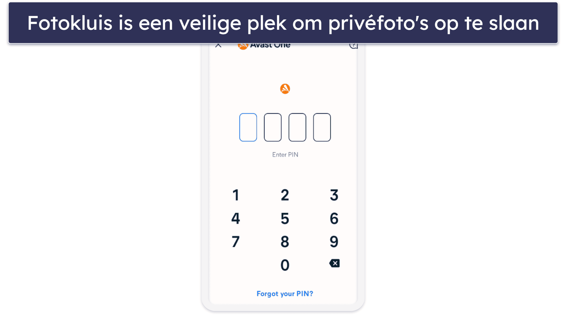 7. Avast — Basisbeveiliging voor Android + versleutelde fotokluis