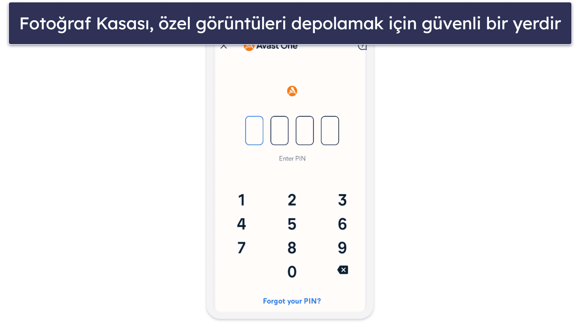 7. Avast — Android İçin Temel Seviyede Güvenlik + Şifreli Fotoğraf Kasası