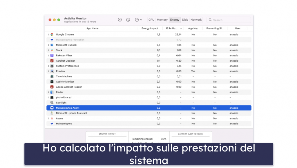 Metodologia di test: criteri di confronto e classificazione