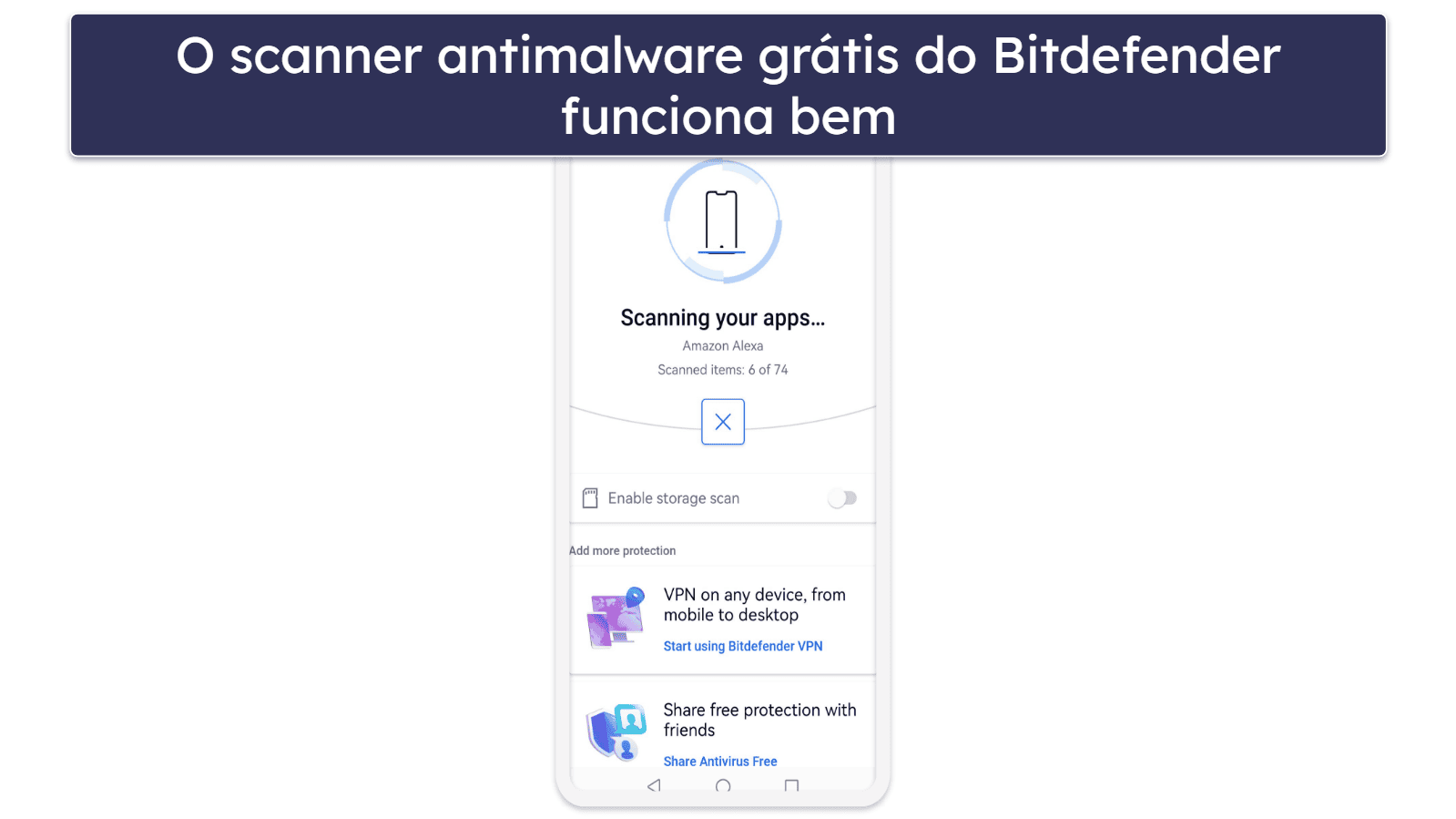 🥉3. Bitdefender — Fácil de usar com excelente proteção antimalware